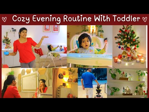 Evening Routine Vlog with 14 Months Old ! Baby Food ! Cozy Mumbai Winter Routine