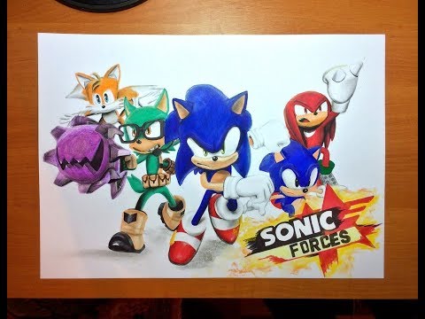 Speed Drawing Sonic Forces