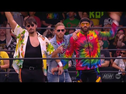 Best Friends & Orange Cassidy Entrance: AEW Rampage, Aug. 19, 2022