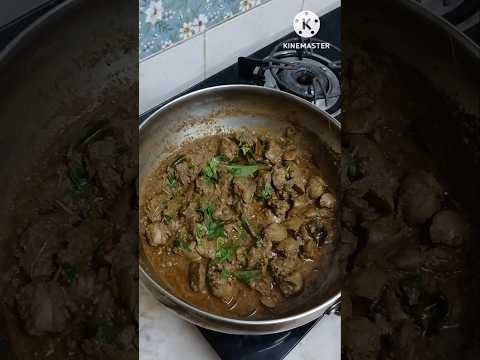 Chicken liver fry Recipe/👆Full video link👆#shorts