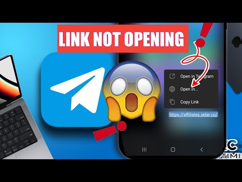 Telegram link not open|😱 link Redirect not working 😕