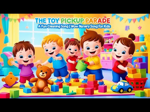 The Toy Pickup Parade|| A Fun Cleaning Song|| Wow Babies|| Nursery Song For Kids| #kidssongs