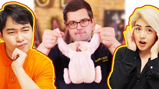 Uncle Roger Review SortedFood CHICKEN RICE (ft. Auntie Liz)