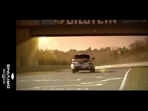 New high performance Land Rover on test at Nurburgring (teaser)