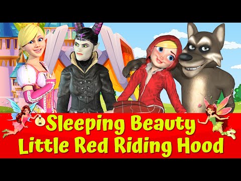 🔴The Sleeping Beauty 🧚🔴I Little Red Riding Hood & The Big Bad Wolf 🐺| English Fairytales 🌟