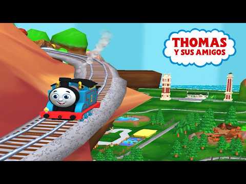 El tren Tomas y sus amigos en español - Tomas descubre la fantastica isla de Sodor. Tomas el tren.