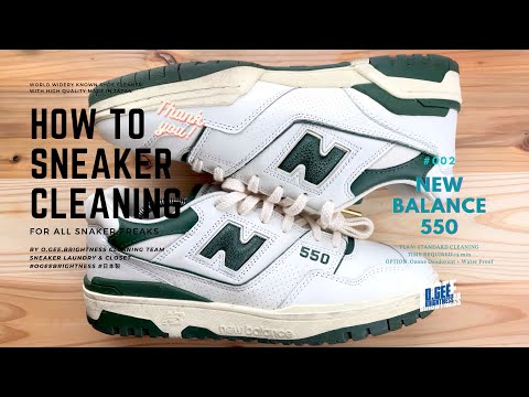 【スニーカークリーニング】NEW BALANCE 550 ニューバランス【How To Cleaning】