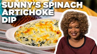 Sunny Anderson's Spicy 5-Ingredient Spinach Artichoke Dip | Food Network