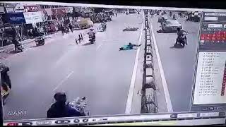 udhaya Sumathi / udhaya bike accident / don't use mobile phone at the time of traveling / #shorts