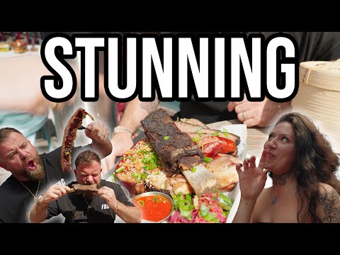 We Try Outlaw's CRAZY Pub BBQ Food!