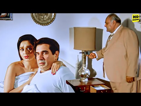 आज मैं गोली खाकर नहीं सोऊंगा... तुम दोनों को गोली खिलाकर सोऊंगा | 90s Romantic Movie Scene