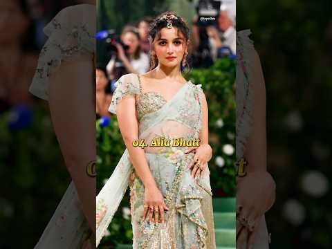 Top 10 Best Dressed At Met Gala 2024 ✨️ #shorts #top10 #metgala #zendaya #gigihadid #aliabhatt #tyla