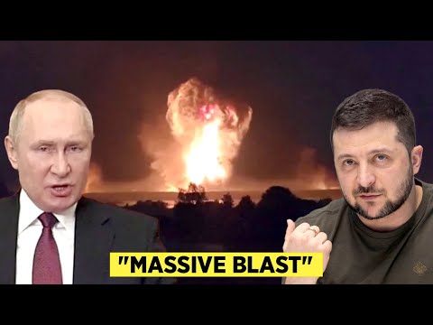 Ukraine Strikes Massive Ammo Depot Deep in Russia