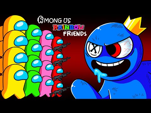 어몽어스 | AMONG US vs. RAINBOW FRIENDS BLUE Stories | Among Us Animation