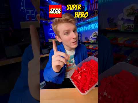 How to build a LEGO SUPERHERO like a pro… #shorts