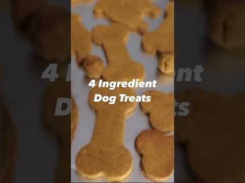 Look how cute these came out 😍 #homemadedogtreats #4ingredientsrecipe #dogtreats