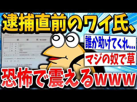 【2ch面白いスレ】ワイ氏、逮捕直前の恐怖で震えるw w w【ゆっくり解説】