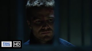 Oliver Queen Puts Slade Wilson In Jail On Lian Yu Scene | Arrow 2x23