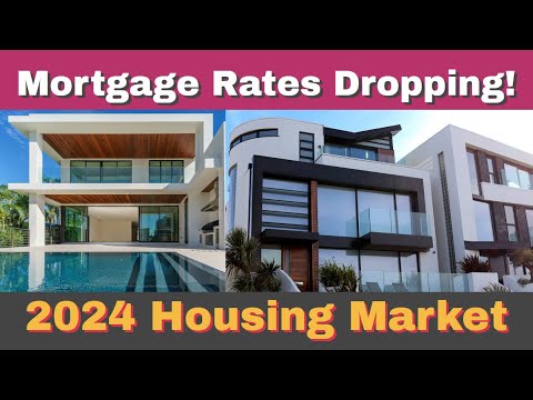 🏡Why Mortgage Rates are dropping! 2024 Real Estate Market, Real Estate for Beginners