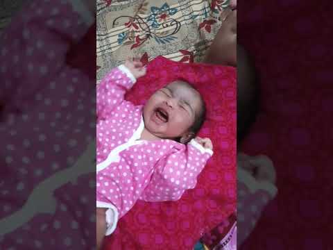 my princess 👸😊 #shorts cute #cutebaby baby crying