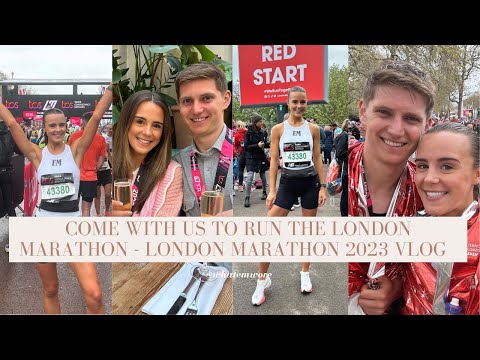 COME WITH US TO RUN THE LONDON MARATHON | LONDON MARATHON 2023 VLOG