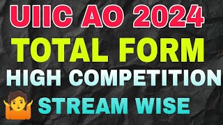 UIIC AO 2024 Total Forms Count | UIIC AO cut off out 2024 UIIC AO result analysis