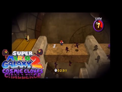 大回転遺跡でマネックはヤバすぎる (SMG2 Cosmic Clones Challenge P12)