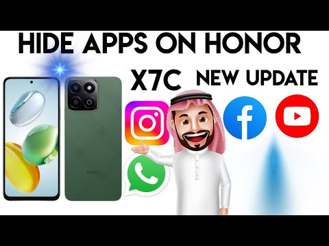 New Update: How to Hide Apps on Honor X7C in 2 Minutes #honorx7c