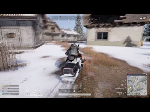 Player Unknown's Battlegrounds - Castle Drop and Logging Camp Run on Vikendi