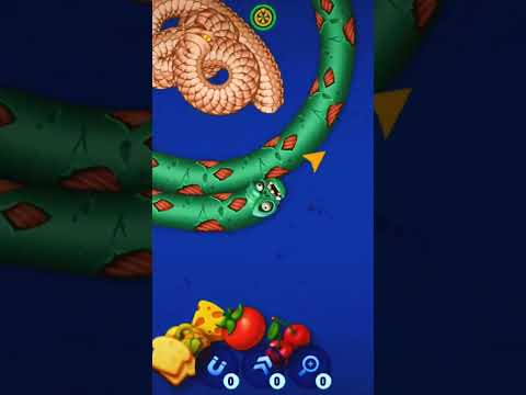 worms zone io.🐍🐍 magic best gameplay #viral #game #trending #game #gaming #shorts