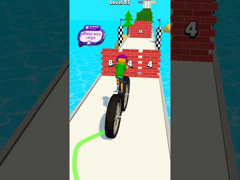 Big Bike Run Mobile Funny Gameplay 46 | Ranel Gamer #gameplay #gaming #shortsfeed #shorts