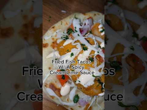 Fish Tacos At home #youtube