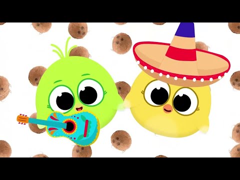 YUMMY YUMMY Song 🍌🥥🍍 Fruit and Vegetable Names with Giligilis Song - Super Simple ABCs - Apple Songs