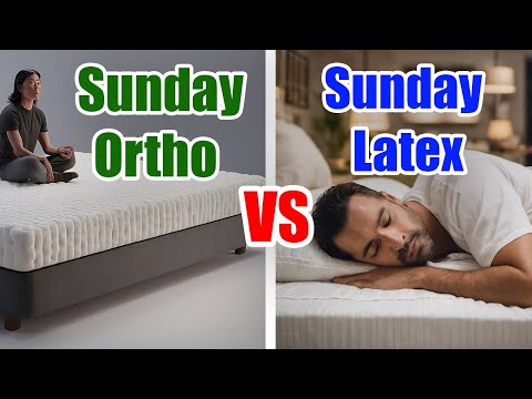 Sunday Ortho Latex 4 vs Sunday Latex Plus 4 Mattress Comparison (Which One Is Better?) 2025