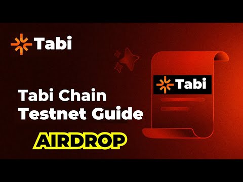 Tabi Testnet Airdrop Guide || How To Complete Tabi Chain Testnet #tabiairdrop #tabitestnet #tabi