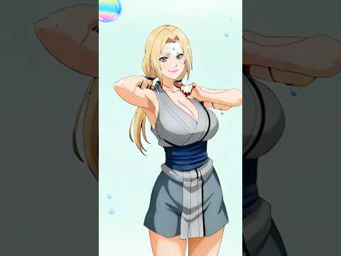 [綱手] A Beautiful Anime Girl  12 #ai #dance #anime #naruto #shorts