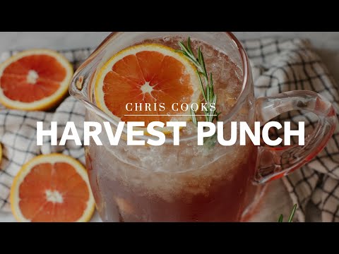 Easy and Delicious Harvest Punch