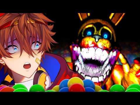 KENJI SCREAMING LIKE A B*TCH! | FNAF: Into The Pit (Full Game + Secret Ending)