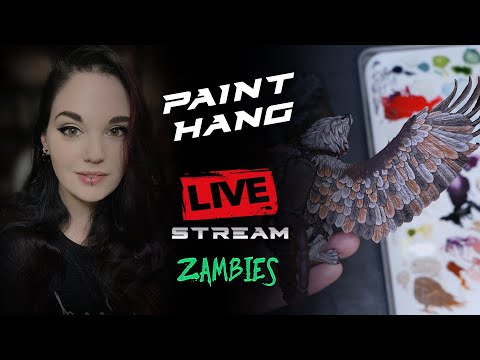 Feathers, Fur, and more. Paint Hang!