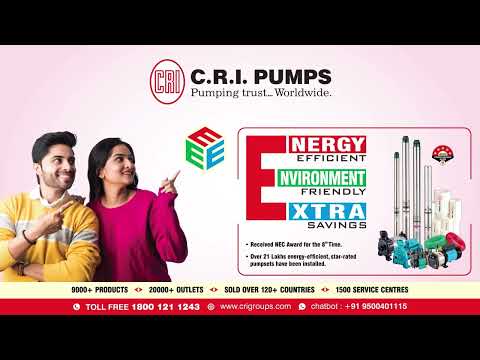 C.R.I. Groups l High Performance Residential Pumps with EEE Advantage.