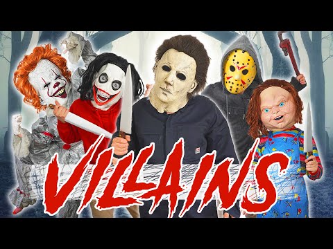 Horror Villains Escape - Parkour POV (Michael Myers, Jason, Pennywise, Chucky, Ghostface, Jeff...)