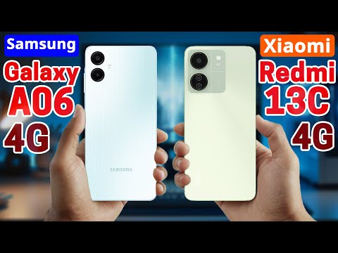 Galaxy A06 4G Vs Xiaomi Redmi 13C 4G | Specs Comparison ✨ Which One's Better?