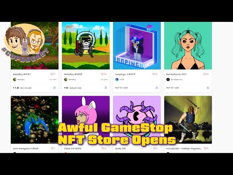 Awful GameStop NFT Marketplace Opens