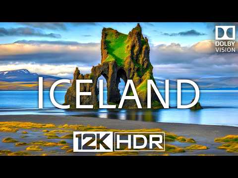 ICELAND 12K HDR Dolby Vision - Relaxation Film With Calming Music #BGM #Relaxing