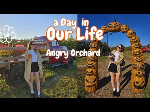 Trying Cider | Angry Orchard in NY #amwf #internationalcouple #angryorchard