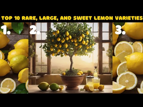 10 Lemon Varieties You've Never Heard of (But Should Try!) | Top 10 Lemon Picks!