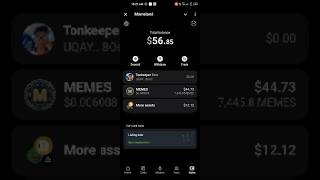 Memes Tokn Withdrawal /Listing/Confirm Memes Token/Date 28 October