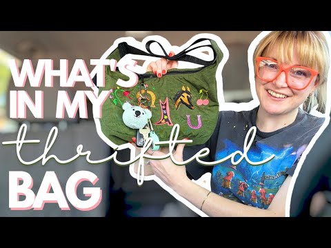 What's in my THRIFTED Baggu × Jessica Williams bag | Everyday Essentials | September