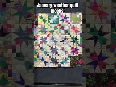 January weather blocks together