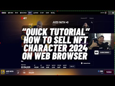 MIR4 : HOW TO SELL NFT CHARACTER ON WEB BROWSER | QUICK EASY STEPS | 2024